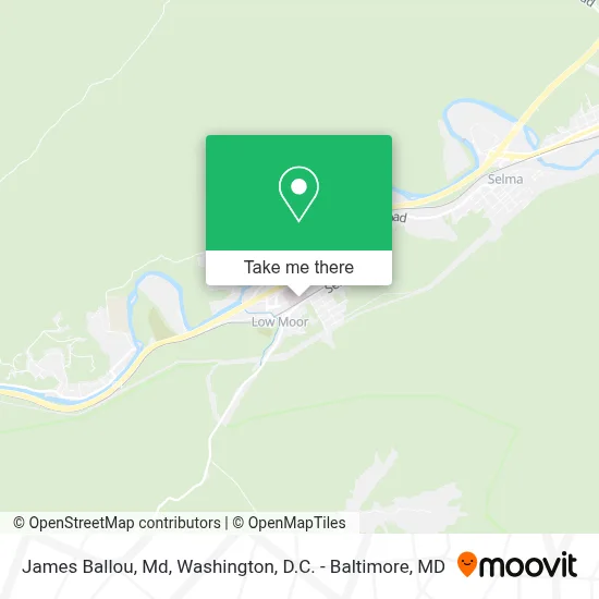 James Ballou, Md map