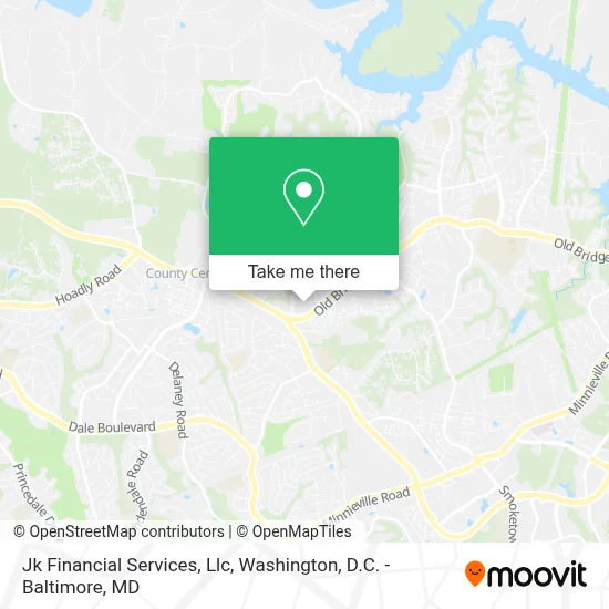 Jk Financial Services, Llc map