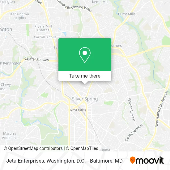 Jeta Enterprises map
