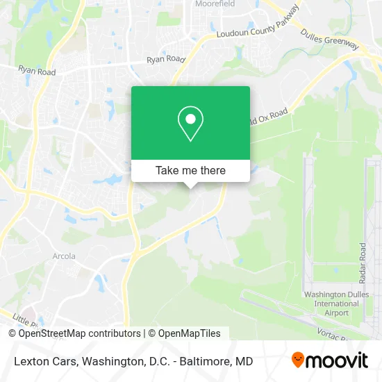 Lexton Cars map