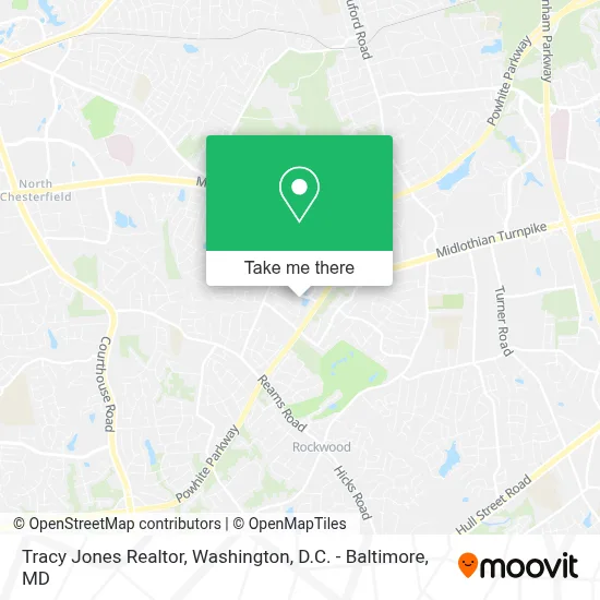 Tracy Jones Realtor map