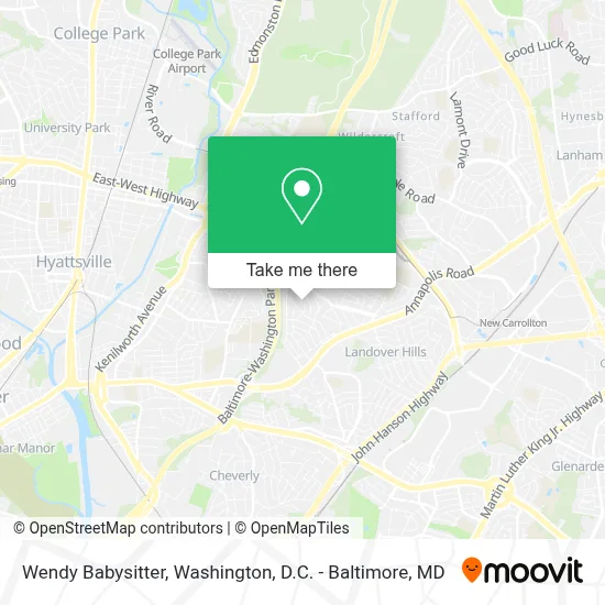 Wendy Babysitter map