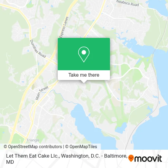 Let Them Eat Cake Llc. map