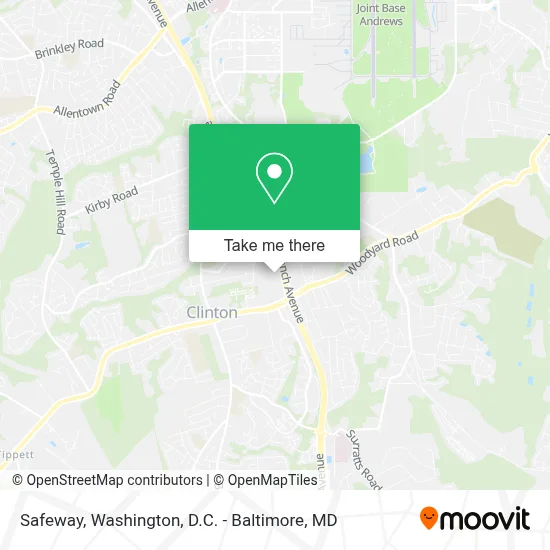 Safeway map