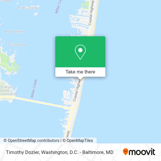 Timothy Dozier map