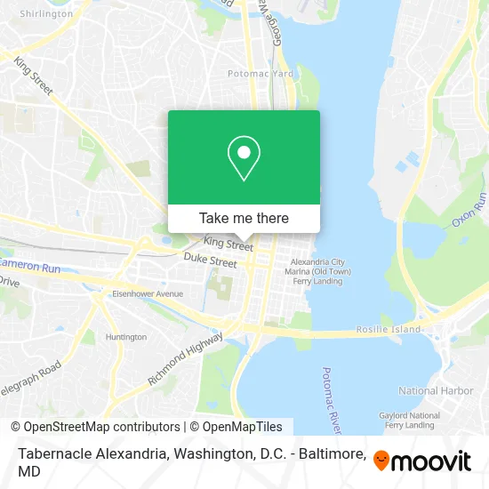Tabernacle Alexandria map