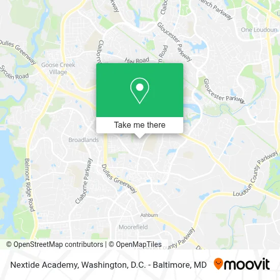 Nextide Academy map