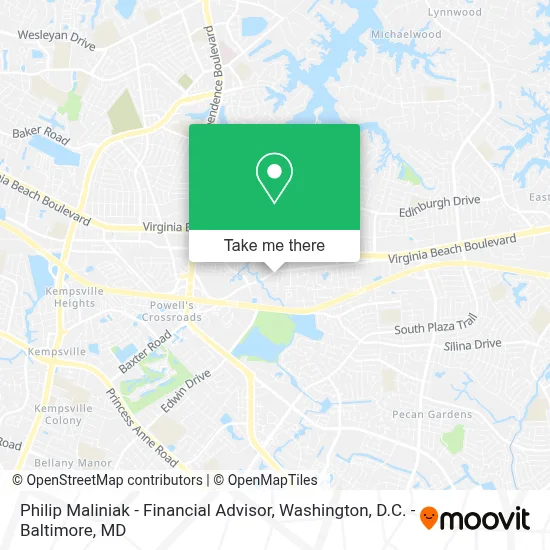 Philip Maliniak - Financial Advisor map