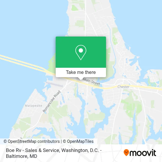 Boe Rv - Sales & Service map