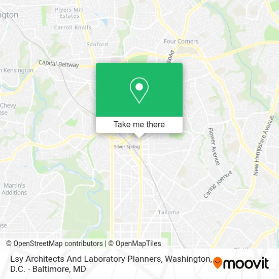 Lsy Architects And Laboratory Planners map