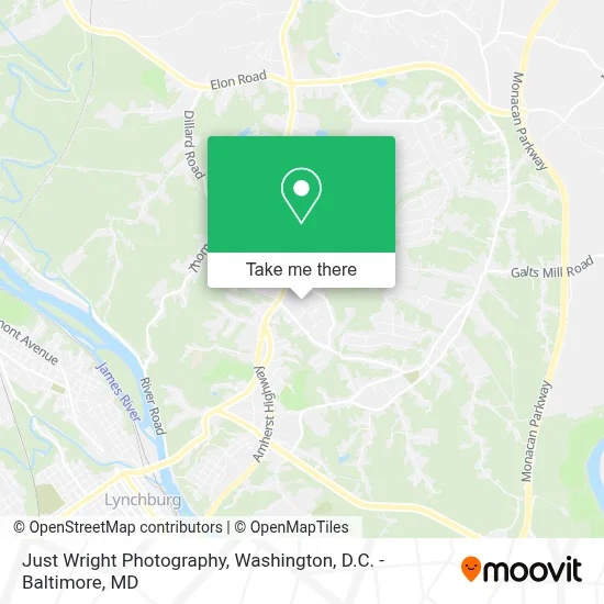 Just Wright Photography map