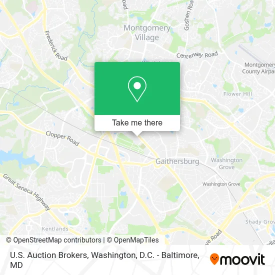 U.S. Auction Brokers map