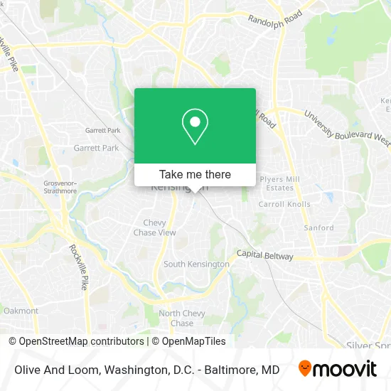 Olive And Loom map
