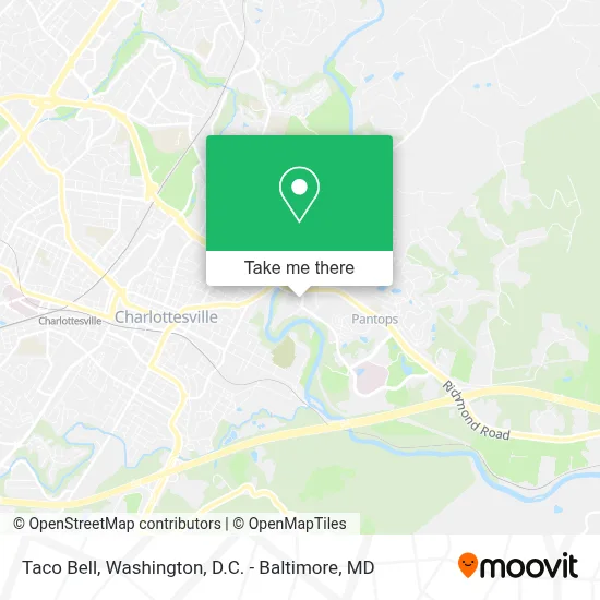 Taco Bell map