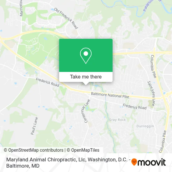 Maryland Animal Chiropractic, Llc map