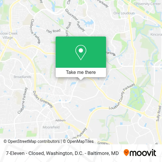 7-Eleven - Closed map