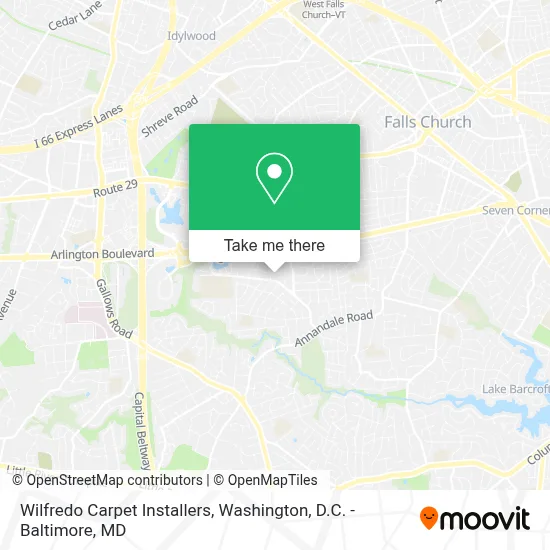 Wilfredo Carpet Installers map