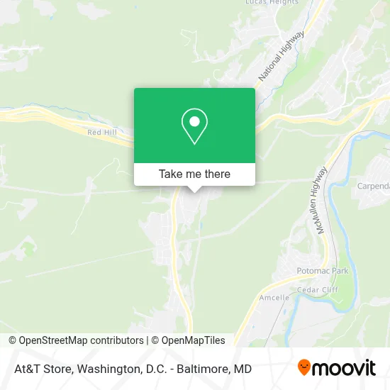 At&T Store map