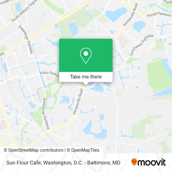 Sun Flour Cafe map