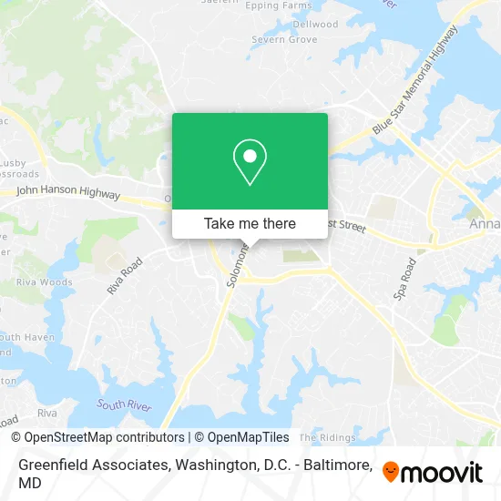 Greenfield Associates map