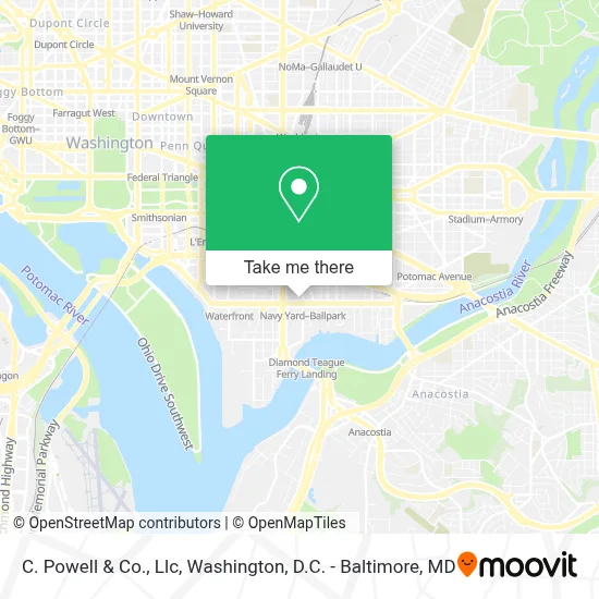 C. Powell & Co., Llc map
