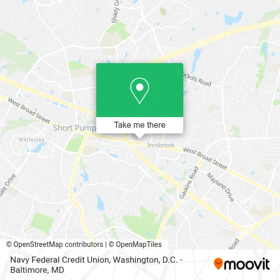 Navy Federal Credit Union map