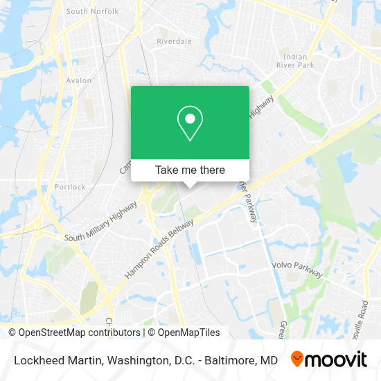 Lockheed Martin map