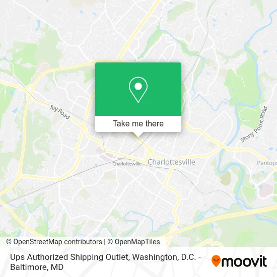 Ups Authorized Shipping Outlet map