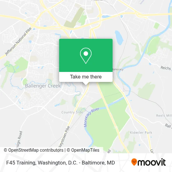 F45 Training map