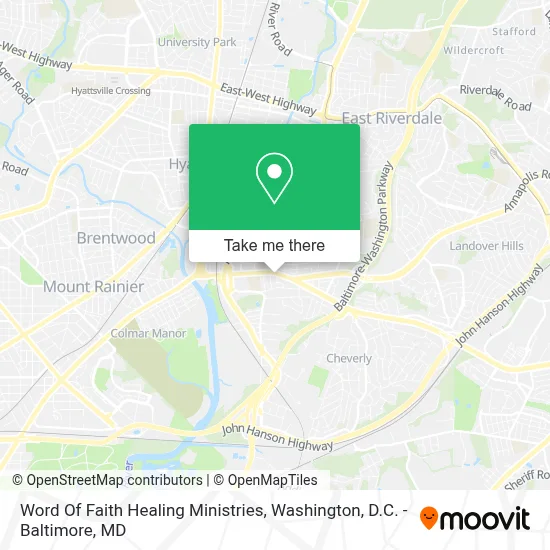 Word Of Faith Healing Ministries map