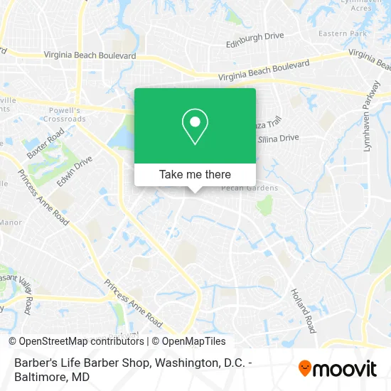 Barber's Life Barber Shop map
