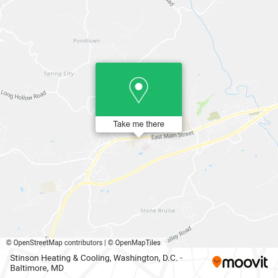Stinson Heating & Cooling map