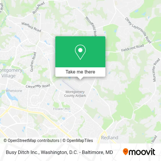 Busy Ditch Inc. map