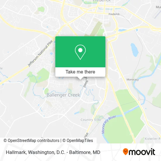 Hallmark map