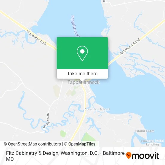 Fitz Cabinetry & Design map