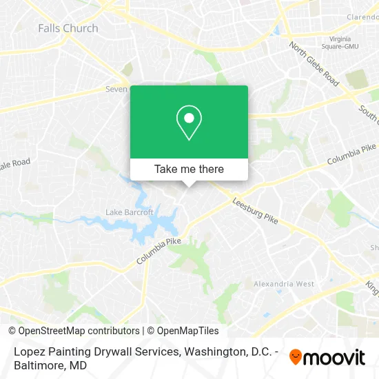 Lopez Painting Drywall Services map