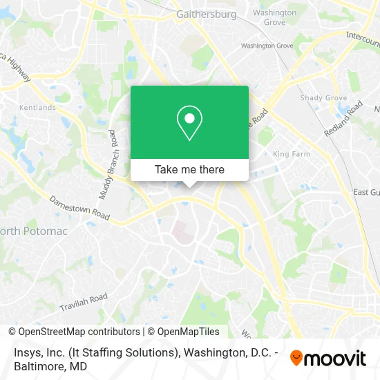 Insys, Inc. (It Staffing Solutions) map