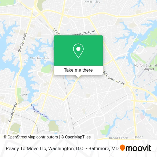 Ready To Move Llc map