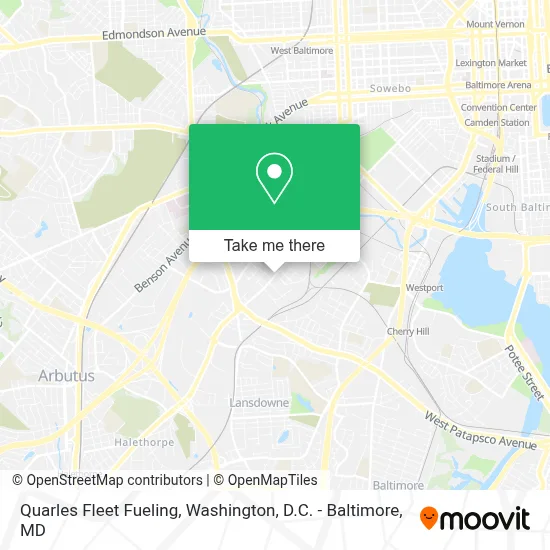 Quarles Fleet Fueling map