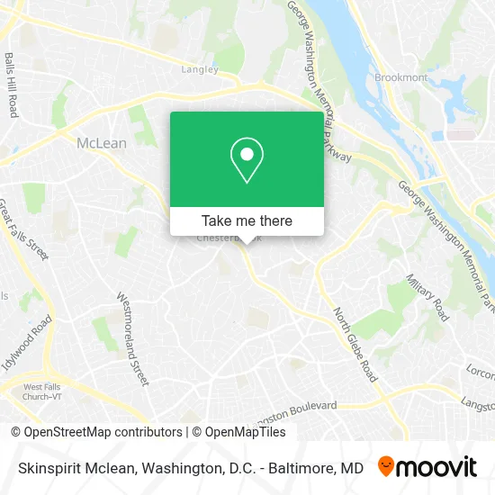 Skinspirit Mclean map