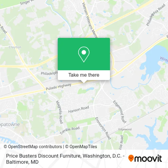 Price Busters Discount Furniture map