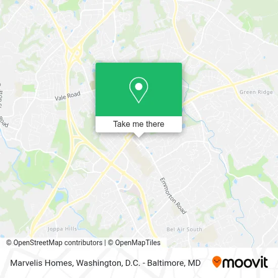 Marvelis Homes map