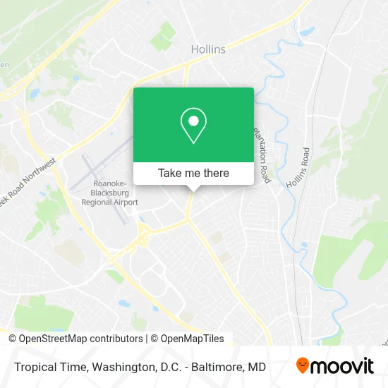 Tropical Time map