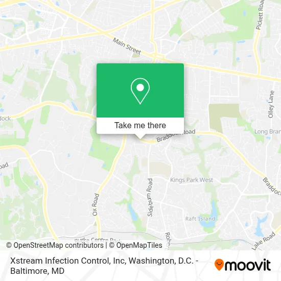 Xstream Infection Control, Inc map
