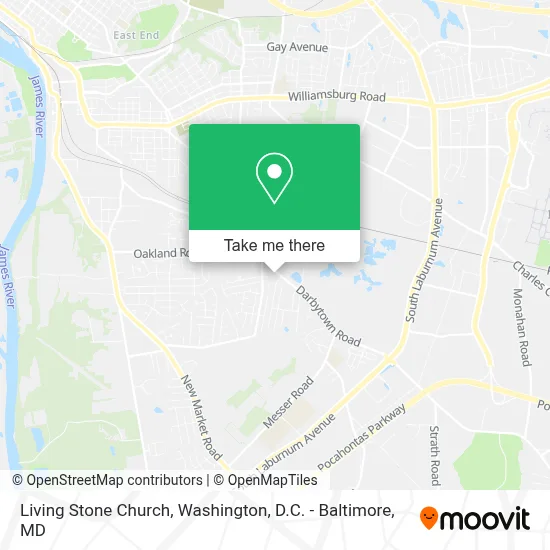 Living Stone Church map