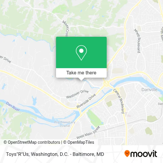 Toys"R"Us map