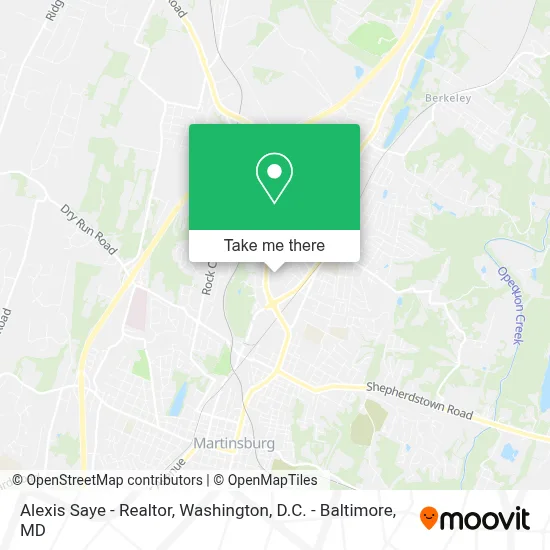 Alexis Saye - Realtor map