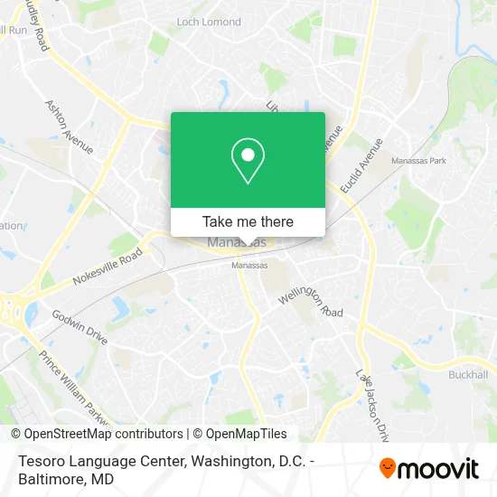 Tesoro Language Center map