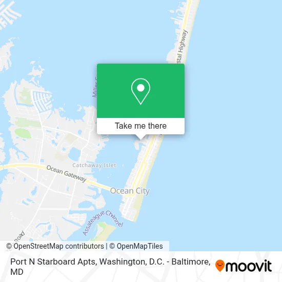 Port N Starboard Apts map