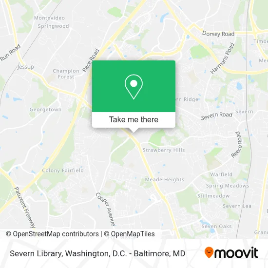 Severn Library map